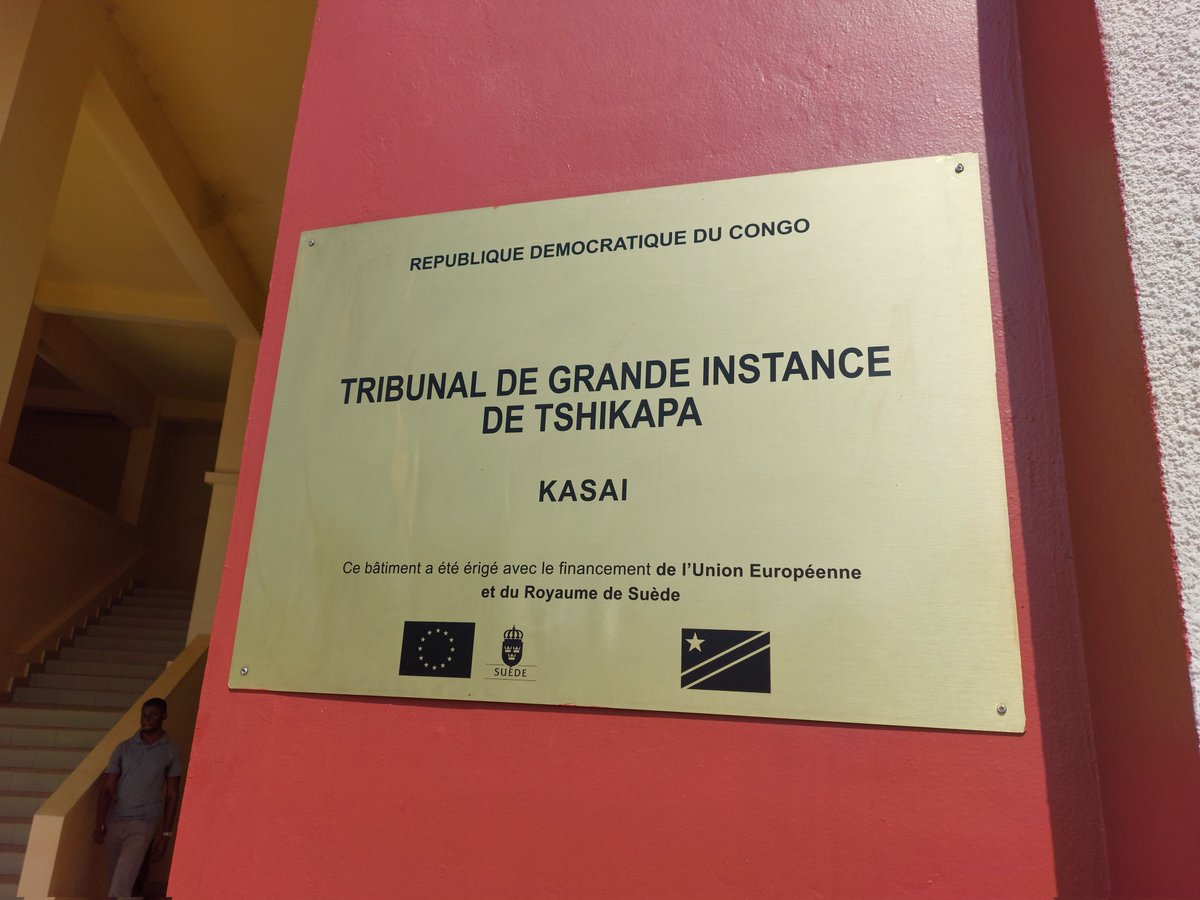 UEenRDC's tweet photo. Petite visite du Tribunal de Grande instance de #Tshikapa https://t.co/1GgwiwIgOt