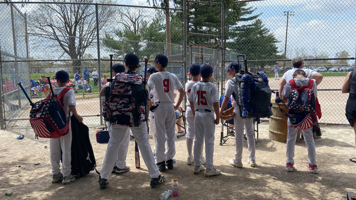 Every once in a while things don’t go your way. Today was one of those days. Boys will pick themselves back up and get back at it.  Next Game in Wisconsin vs some really tough competition. Braxton S. added to his HR total with a shot to center. <a href="/1MustangsNation/">Indiana Mustangs</a> <a href="/RoundTripperAca/">RoundTripper Academy</a>