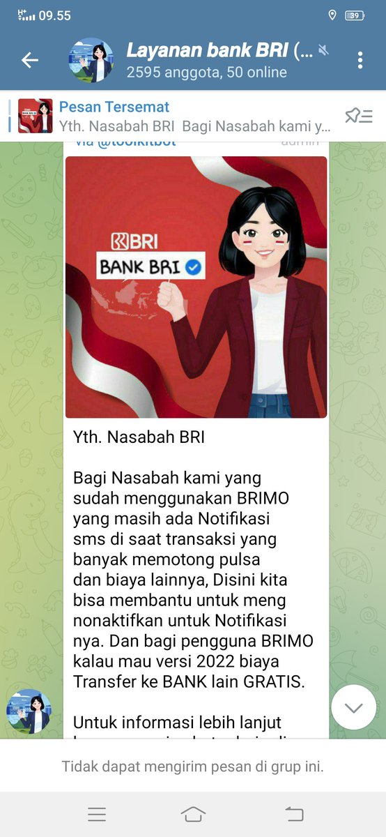 bangidil's tweet photo. Ini ss di tele @BANKBRI_ID https://t.co/adsXsJFs6m