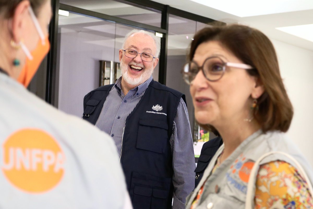 UNFPAph's tweet photo. UNFPA Philippines, through the support of the Government of Australia, launched its first sea ambulance named M/B WHoW 2 as part of its ongoing assistance to Typhoon Odette-affected communities in the Caraga region. https://t.co/wGfBAYXHMz
