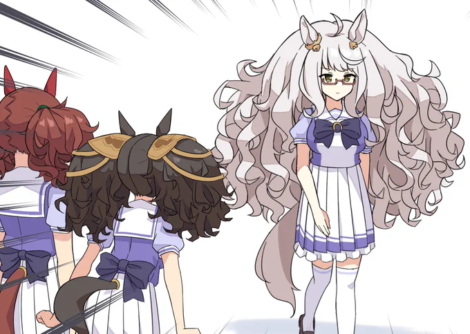 梅雨とモフモフウマ娘

#ウマ娘 