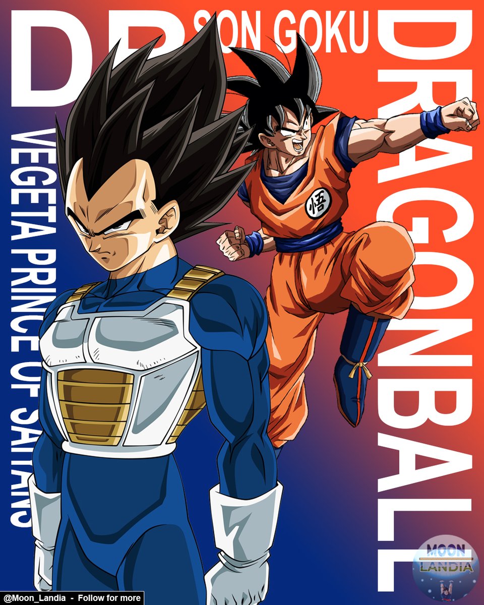 Moon_Landia's tweet photo. Artwork similar al anterior pero esta vez del dúo Goku y Vegeta. (2 Versiones) 🔥Strongest Saiyan Warriors🔥
.
#DragonBallZ #Goku #Vegeta #DragonBall #illustration #art #fanart #DragonBall #DragonBallSuper  #AnimeArt https://t.co/5YF3pup5Xc