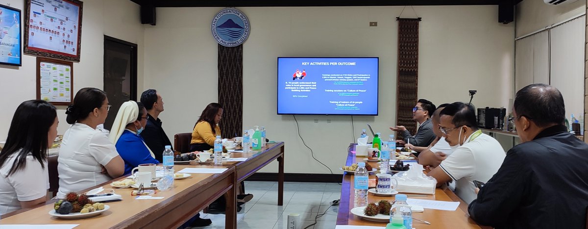 Welcoming the GCERF National Advisor Atty. Jennifer Buan and <a href="/NZinManila/">New Zealand Embassy in Manila</a> Ambassador <a href="/PeterKellNZ/">Peter Kell</a>  and Aid Manager Dyan Rodriguez! We had productive learning conversations about our ProPEACE Programme with our implementing partners from Kasilak, OND, TLDFI, MDFI and <a href="/DolefilCares/">Dolefil Cares</a>.