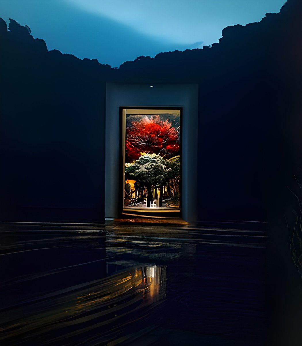 HiNftworld's tweet photo. Daily Dose Of Art. 

Way out #105/365

Created - 12 June 2022

#NFTs #AIart  #NFT #openseanfts https://t.co/LkQkbjRTmm