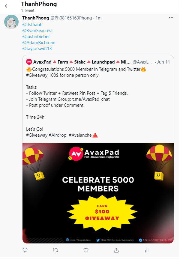 TomDavid120's tweet photo. @AvaxLaunch https://t.co/eL8g0adjzM