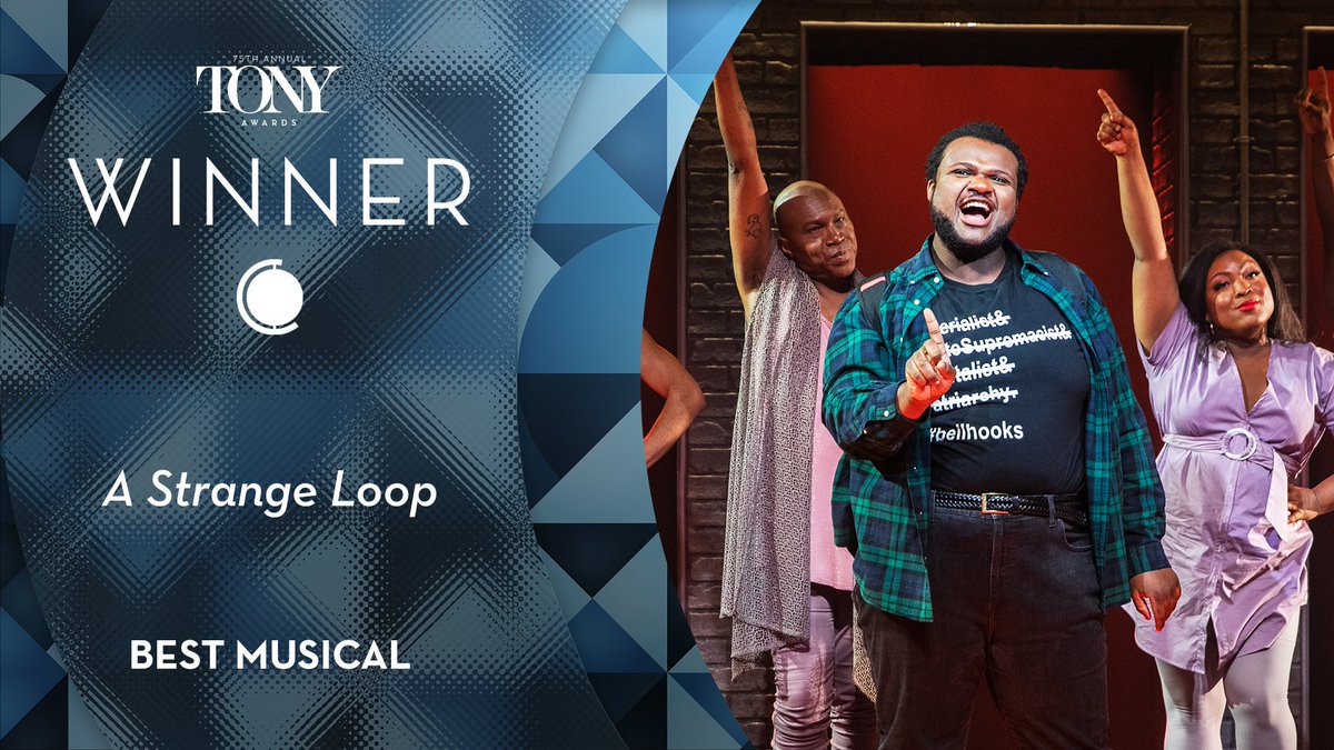 Congrats to @strangeloopbway, #TonyAwards-winner for Best Musical. Bravo! #75YearsofTonys