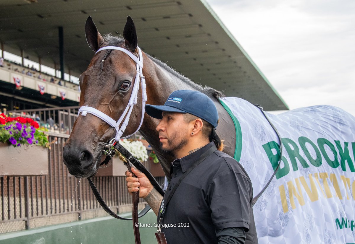 jmg27_janet's tweet photo. FEARLESS AND @luissaezpty in the Brooklyn for @PletcherRacing #repolestable https://t.co/CQjU0HT3Qa