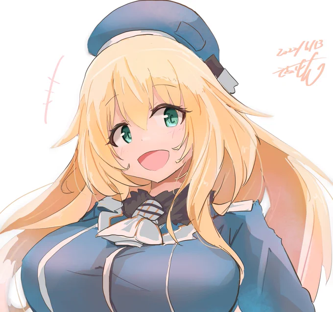 あっさりを心がけた塗りの手癖愛宕さん 