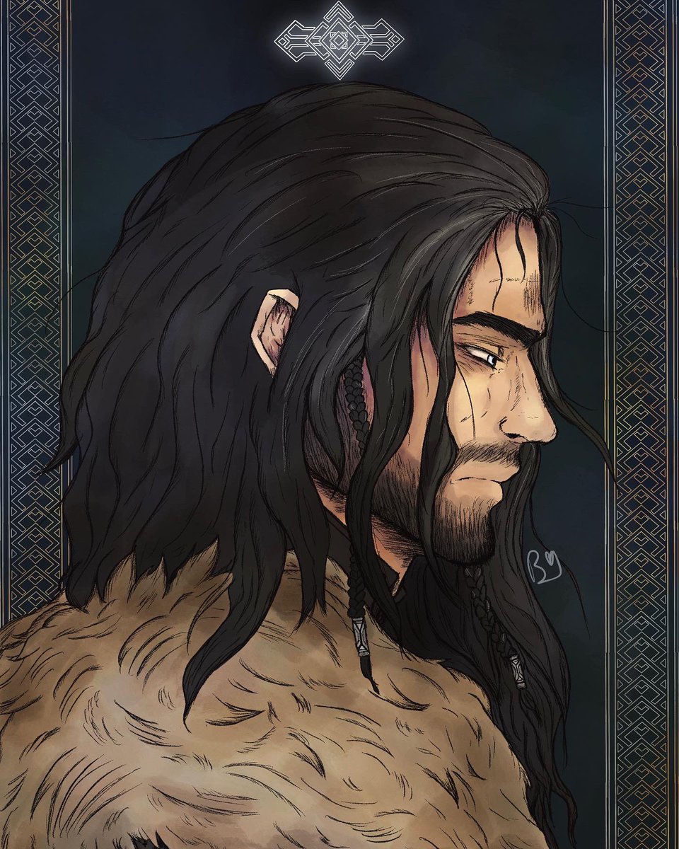 Bobby_lann's tweet image. You know Thorin, you need a hug…and lots of anger management therapy 

#thehobbit #botfa #thorin #thorinoakenshield #Tolkien #art #LOTR #fantasy #digitalart #fanart #illustration #drawing