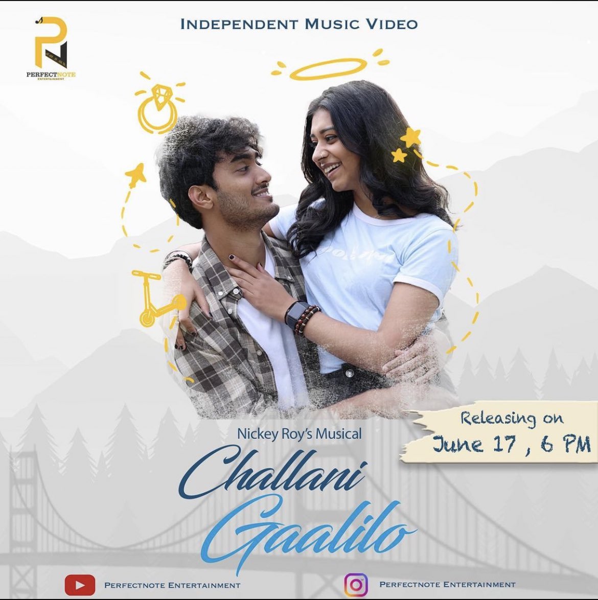 PerfectNoteEnt1's tweet photo. What's more gorgeous than our leads
@PranavKaushikk and Srivalli Vineeta in a dreamy song?
Amazing San Francisco in all it's glory, shot on location just for you all!!!! https://t.co/p3IIILjKY6
