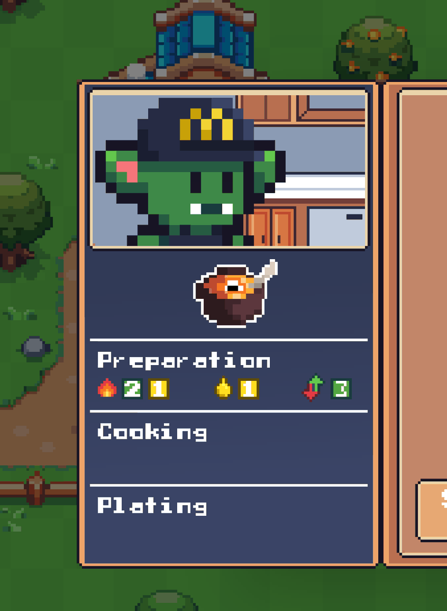 "Hello welcome to McDonalds can I take your shovel- i mean order."

Wen #SunflowerLand &amp; #McDonalds collab?
Wen Big Mac in SFL Kitchen?
Wen Chicky Nuggies?

#Polygon #NFTGaming #pixelart