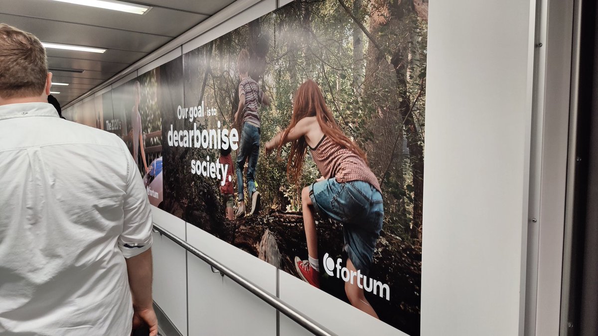 May I suggest <a href="/Fortum_Oyj/">Fortum Suomi</a> to change the slogan from #decarbonize to #defossilize. Humans are carbon based, and so will future energy production. #biogenic