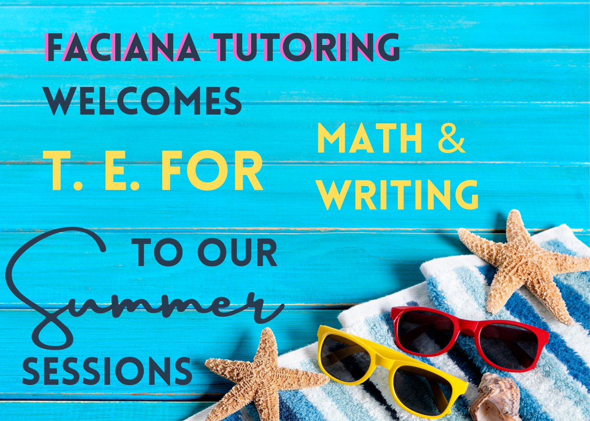 Mrs. Faciana/Faciana Tutoring/Math Tutor tweet media