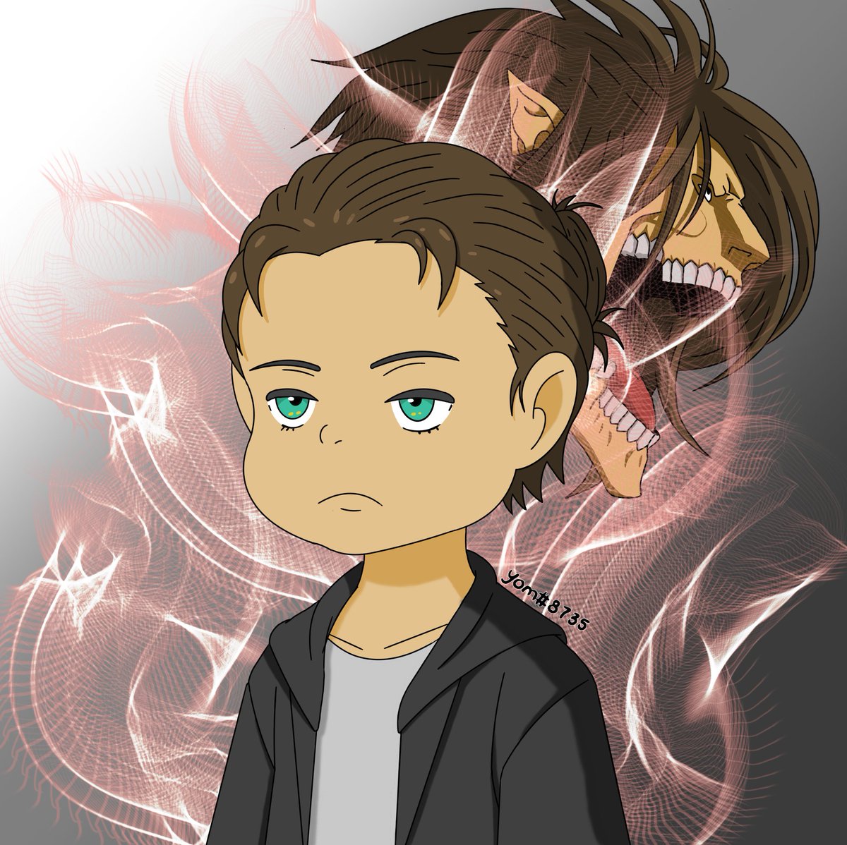 My 3rd fan-art for <a href="/IsekaiMeta/">Isekai Meta</a>
IsekaiMeta 🤝 AOT

Meet Eren, Hope you like it guys 😊🤍

<a href="/itsmeoniii/">fl0win</a> <a href="/heyitstitooo/">Titooo</a> <a href="/ROXY_M_7874/">ROXY MIGURDIA</a> <a href="/CyrisRigor/">Sayres 🉐</a> <a href="/Anen0va/">Nova</a> @jpegjohnNFT