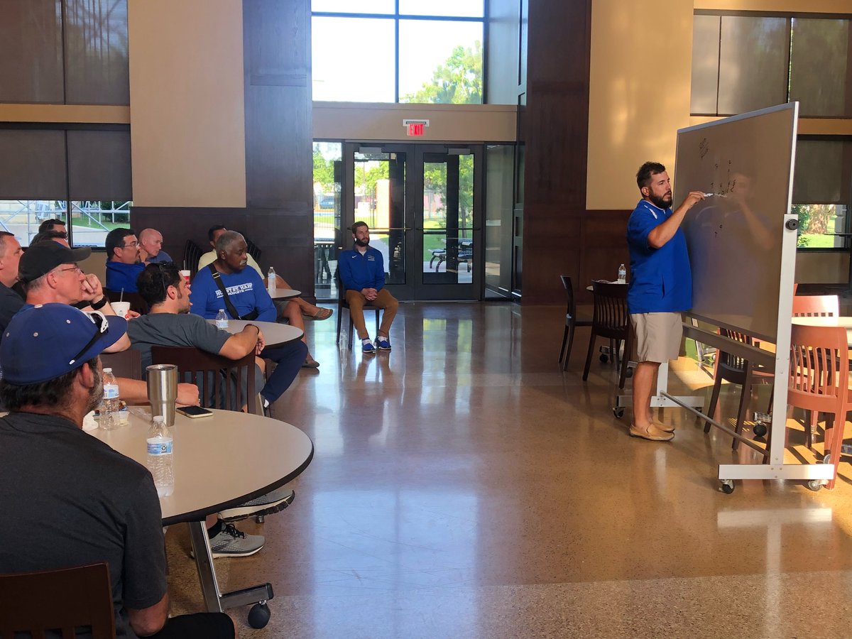 MSMRocketFB's tweet photo. Thanks to all the Dads that came out to the 1st Annual Dad’s Chalk Talk! 5Pillars https://t.co/1aiBh8fnt9
