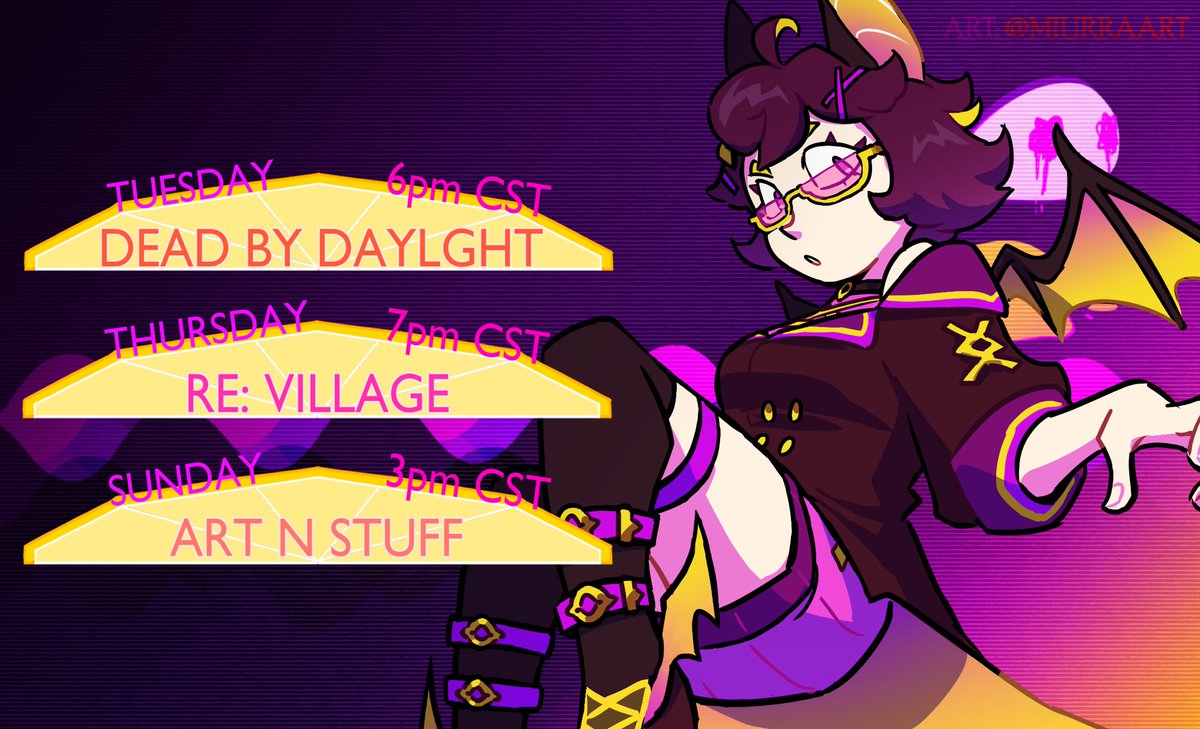 HauntLemons's tweet photo. 🍋 SCHEDULE 6/13 - 6/19 🍋

DBD collab with gavnino on Tuesday 🤤

{ #ENVtuber #Vtuber #HauntLIVE } https://t.co/XFPRmat2QH