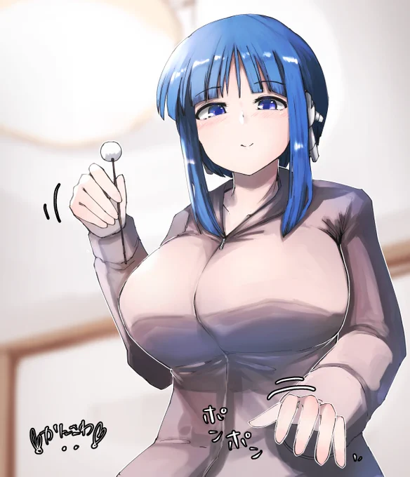skebで耳かきのイルファさんを描きました!!! 