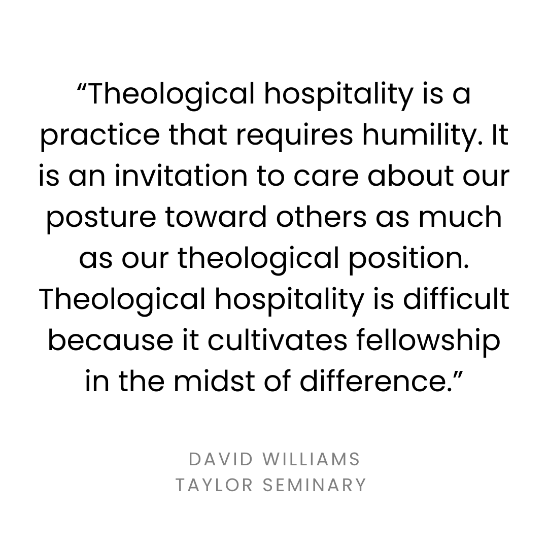 breemills's tweet image. I love this idea of theological hospitality. 
What if we decided that our posture was as important or perhaps more important than our position? How might that change our conversations?
#theologicalhospitality #humility #conversations #fellowship #difference