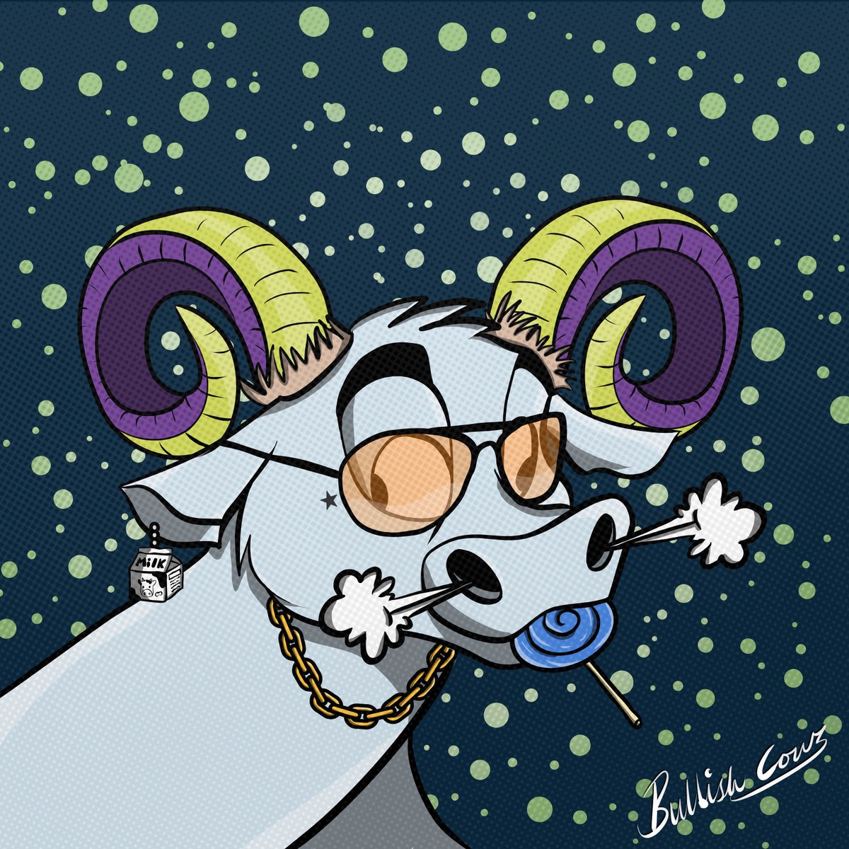BullishCowsNFT's tweet photo. Here are another weird combination can we come up with🐮

Remember its a #FreeMint 🐮

Still more traits to come!
RT + Like + Follow Let start to grow this project 🙂👍
#NFTartist #NFT #NFTs #NFTCommunity #nftcollectorsclub  #nftart #NFTdrop #opensea #OpenSeaNFT #freemintNFT https://t.co/qxFt989wCL