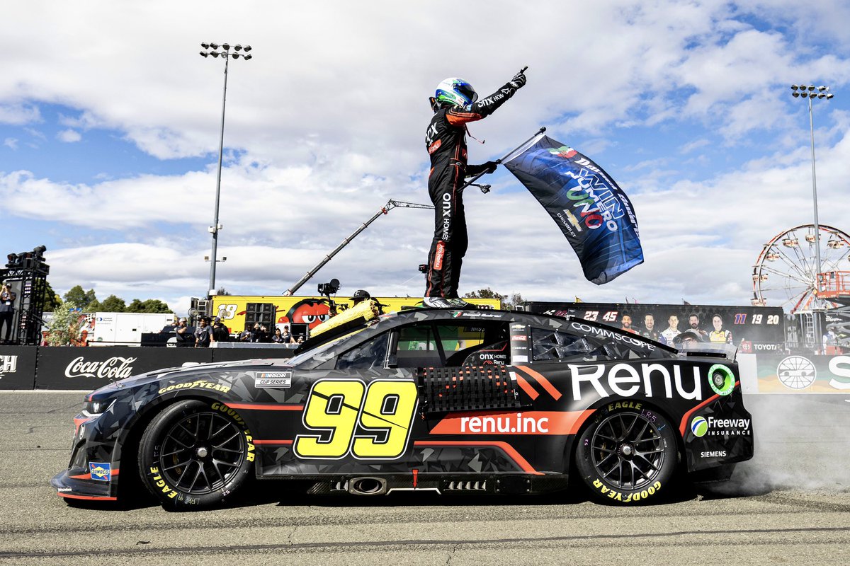 TeamTrackhouse's tweet image. What a day for @Daniel_SuarezG. What a day for this team. 
What a day for this sport.

Congratulations, amigo 🏁