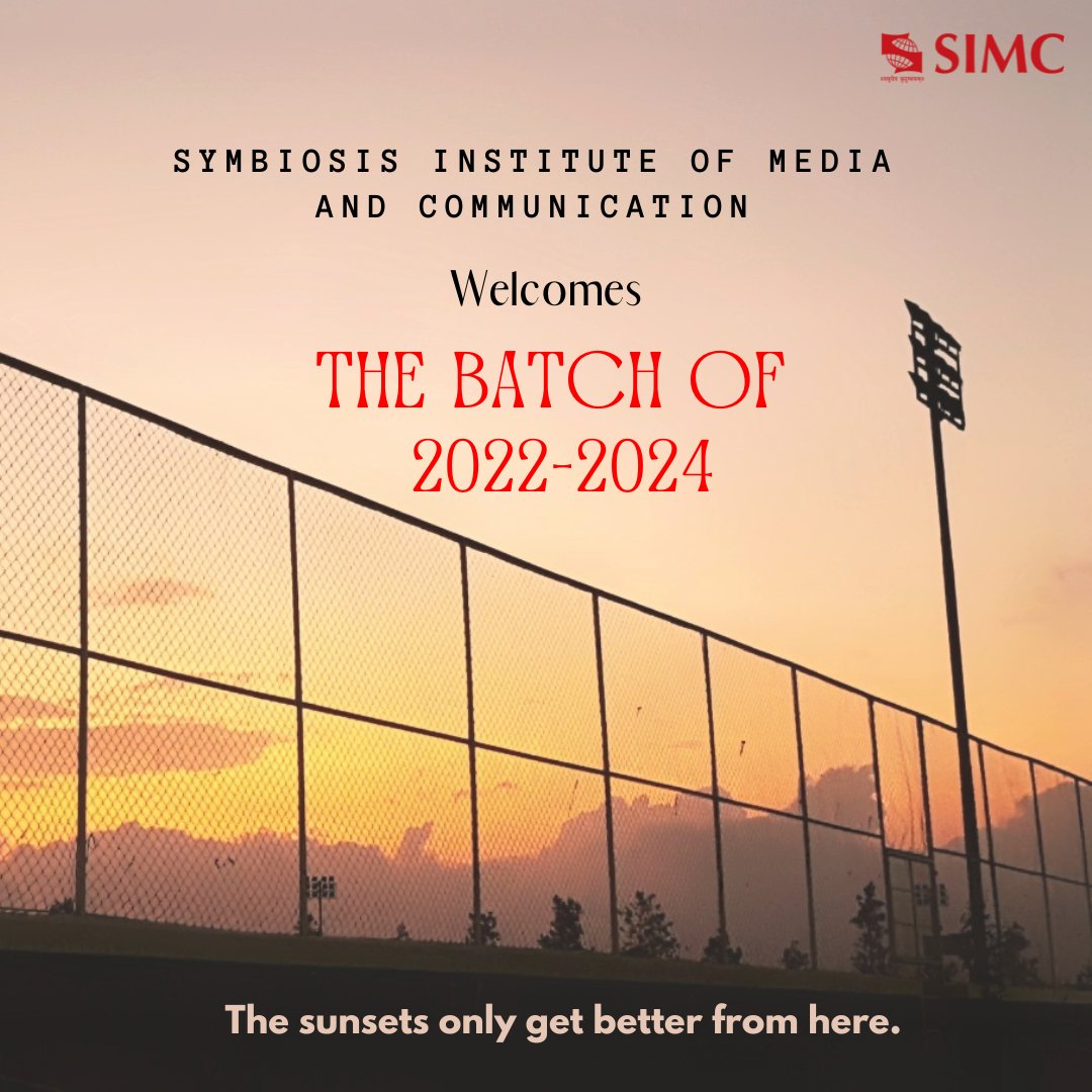 SIMC_Pune's tweet photo. Dear Batch of 2024,
As we onboard you with sheer delight, we have planned activities that'll ease you into the life at SIMC, making you fall in love with the campus and the people it hosts.
Welcome to the family!
#SIMC #SIMCPune #Batchof2024 #AcademicYear #InductionWeek https://t.co/HRtXSIYcDr