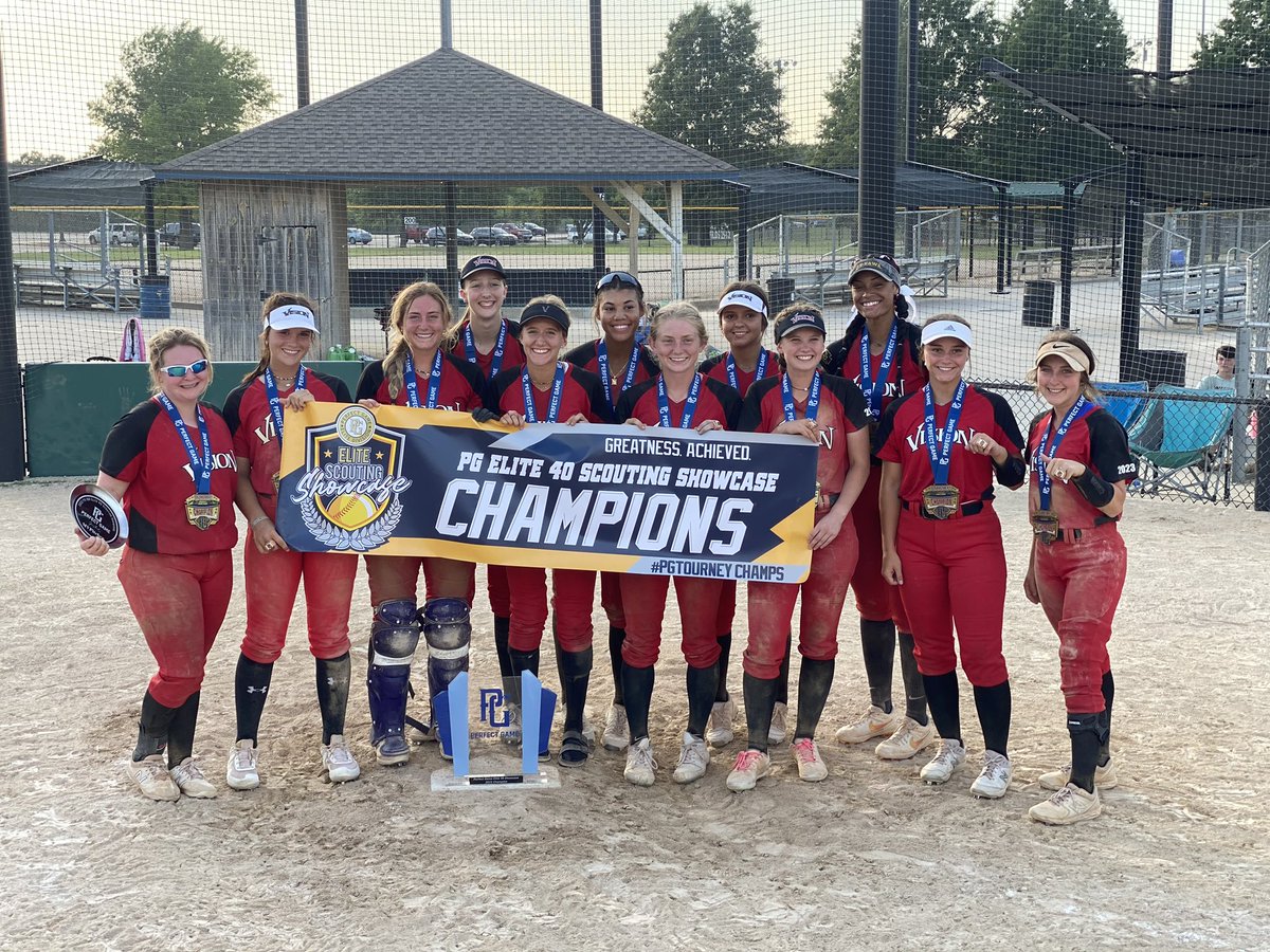 🏆Back-to-back weekend CHAMPS!🏆Winners of the <a href="/PG_Softball/">Perfect Game Softball</a> Elite 40 Scouting Showcase! So proud of this group!!! <a href="/Los_Stuff/">Carlos Arias</a> <a href="/ExtraInningSB/">EXTRA INNING SOFTBALL</a> <a href="/VisionArkansas/">VisionGold18U</a> <a href="/PlaySoftballNet/">Play Softball</a>