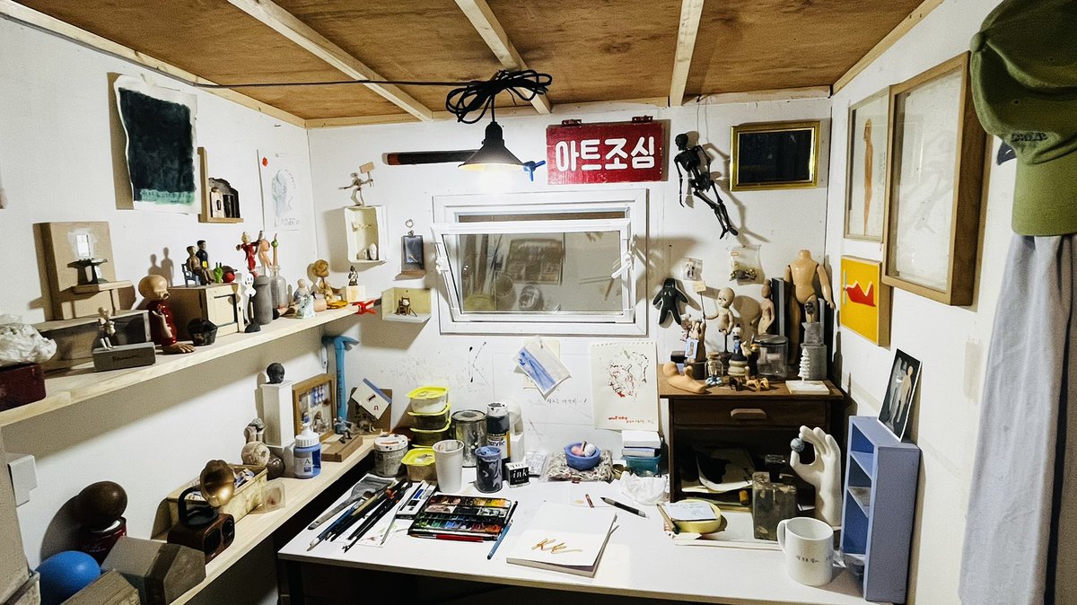 ArtBook_Comi's tweet photo. 2022.05.28

김을(Kim Eull)
김을파손죄 
EULLdalism : Drawing is Hammering

📍OCI미술관
📍OCI Museum Of Art in Seoul, Korea

#Seoul #Gallery #ContemporaryArt  #AbstractArt #Artwork #exhibition #museumarchive https://t.co/YlcUCuwJVB