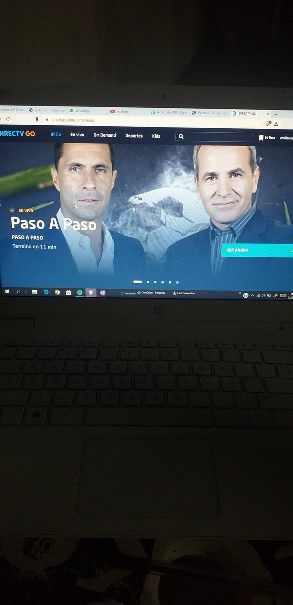 EmilianoSoldati's tweet photo. Parece que en la página de @directvgo no se enteraron de nada ... https://t.co/8S0osMfnTD