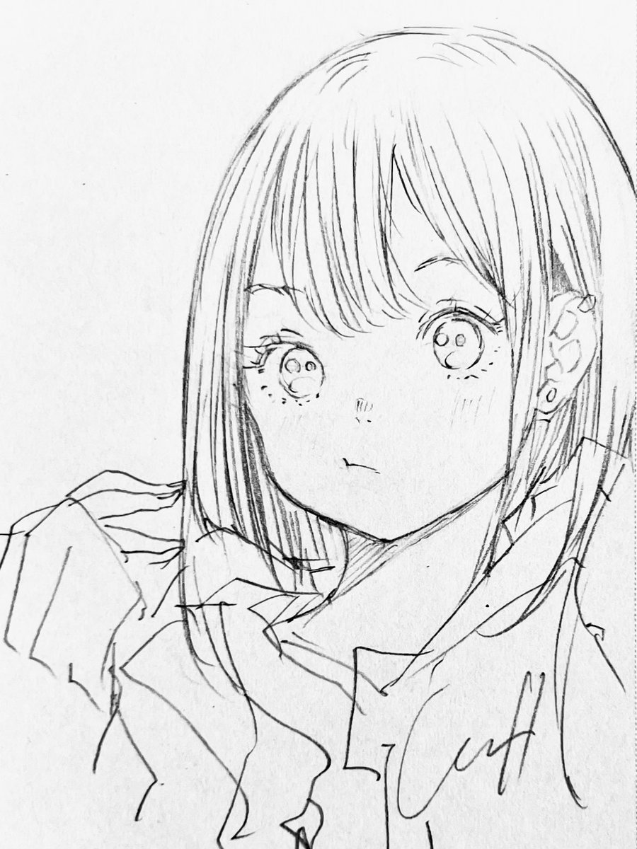 A little during lunch break_✍Drawing 