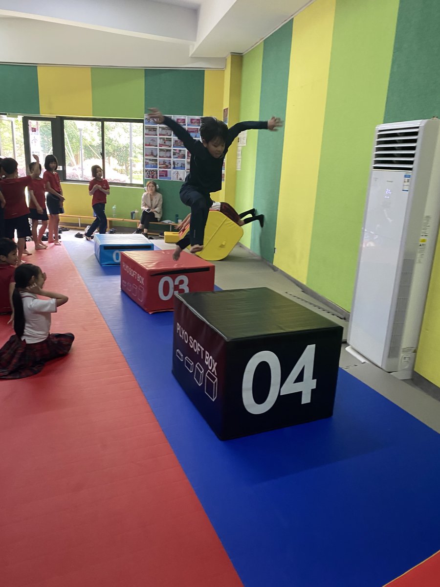 Rach061992's tweet photo. For the first time I am teaching Parkour.
Students in Grade 3 &amp; 4 love it….. really love it. The bravery, creativity and excitement was great to see! 🏃‍♀️ 🏃‍♂️ 😃 
Highly recommended!!! https://t.co/Tm7qMCR4PK