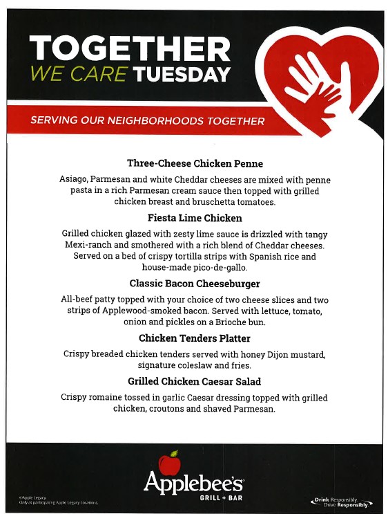 BartonCoFair's tweet photo. Dinner @Applebees this Tuesday? https://t.co/iiwgIyfZn5