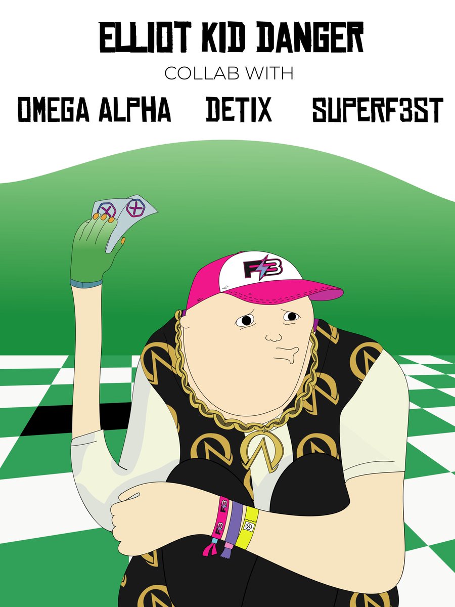 omega_alpha_nft's tweet photo. 🎵SUPERF3ST x DETIX x ELLIOT KID DANGER🎵

Music🤝Artists🤝Decentralized Event Ticketing
THIS is what web3 is about💪

@SUPERF3ST WL x 2
@DeTix_DAO WL x 2
@ElliotKidDanger WL x 2

🎸Follow all projects above+@omega_alpha_nft
🎸RT/❤️/Tag Frens
🎸More Tags = More Entries

48 Hours! https://t.co/4h4718w1EO