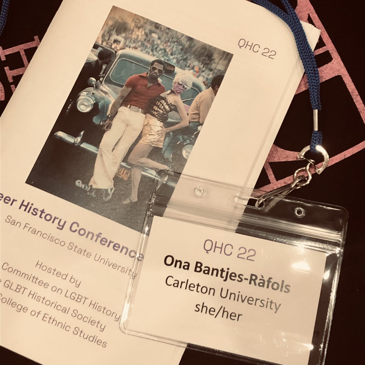 A wonderful start to #QHC22 today! Very much looking forward to presenting alongside @CraigEGriffiths Peter Edelberg and Noah Littel on Wednesday at 10:45am, come for discussions of periodizations of queer European history that do not fit the Stonewall mould