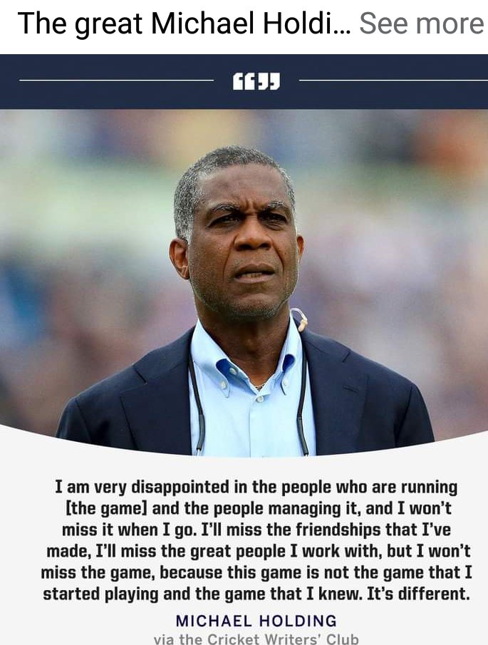 Says it all, in all forms of the game.