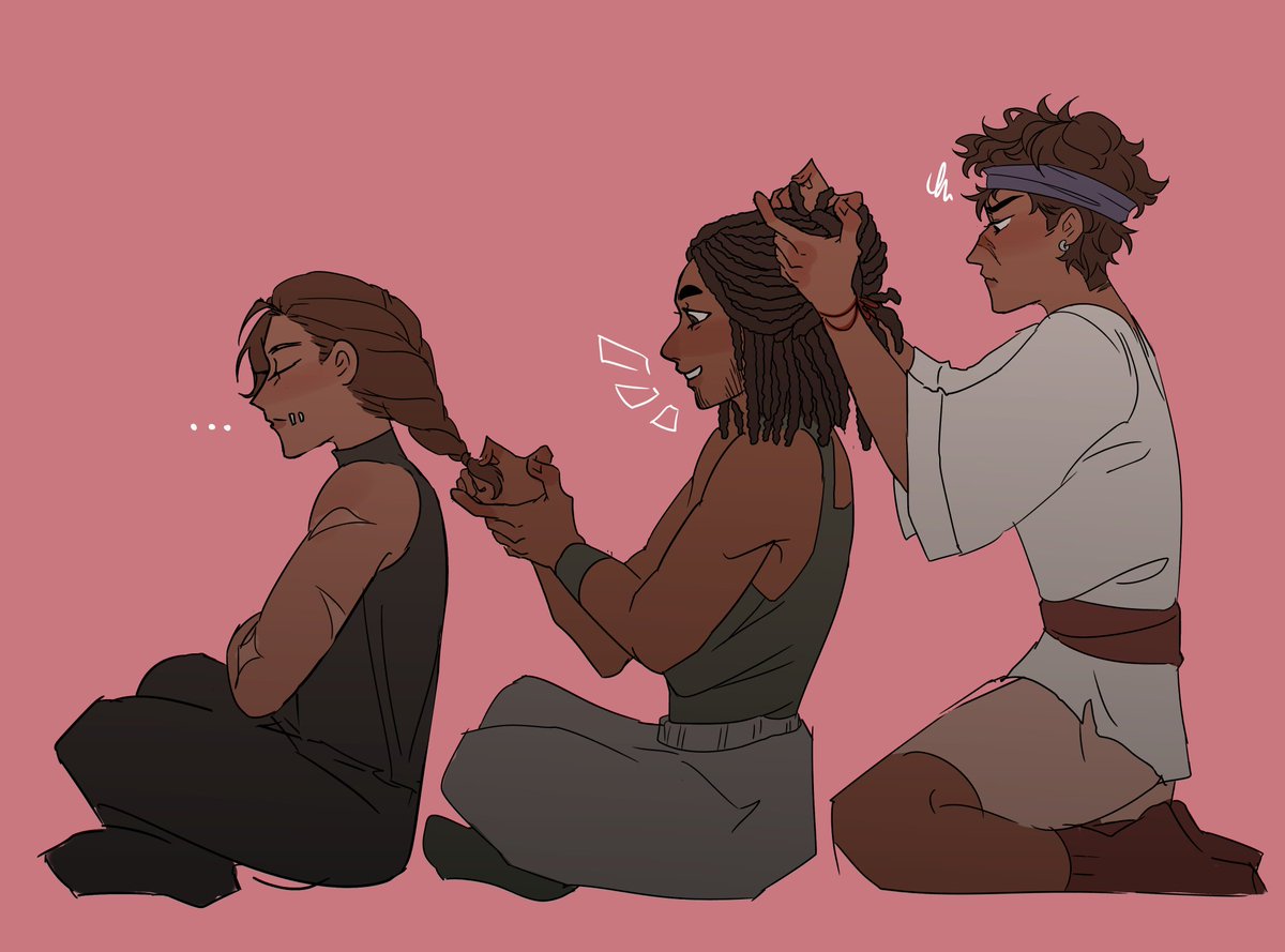 Masala_Naib's tweet image. they are doing each others hair...
#identityv #identityVイラスト #ganjigupta #williamellis #naibsubdar