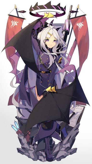 二柱のヒナちゃん
#ブルアカ #空崎ヒナ #ABYDOSヒナ 