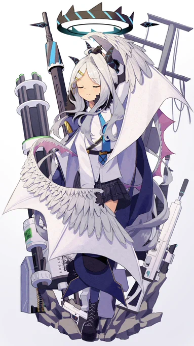 二柱のヒナちゃん
#ブルアカ #空崎ヒナ #ABYDOSヒナ 