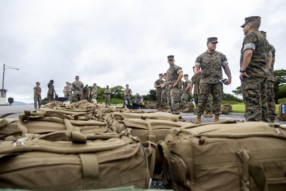 3d_MEB's tweet photo. #Marines with #3DMEB Alert Contingency Marine (ACM) Air Ground Task Force, conduct an ACM drill on Marine Corps Air Station Futenma, Okinawa, Japan, June 8, 2022. (U.S. Marine Corps photos by Cpl. Francesca Landis) #indopacific #firsttorespond #alwaysready #firsttofight #fightnow https://t.co/6m1apdODSH
