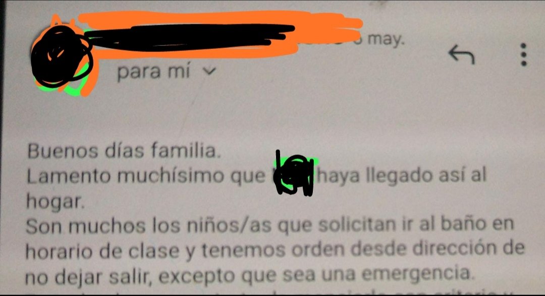 txalo's tweet photo. Hola @dzapatillas .
Esto es legal? Pueden prohibirle a un niño ir al baño? https://t.co/Tt24XDJZPG