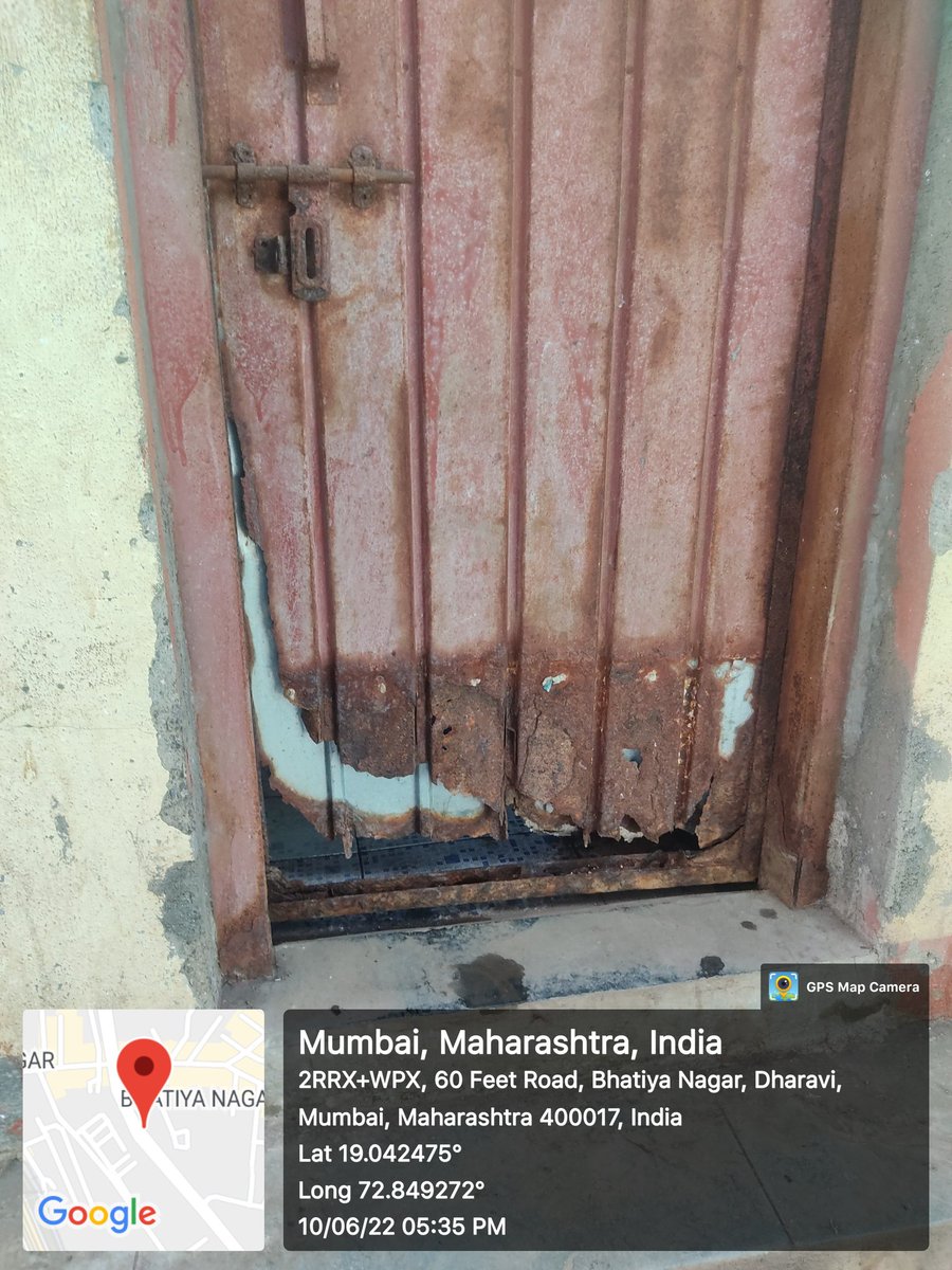 ataulkhan09's tweet photo. Attn : @mybmcWardGN @mybmc 

This Is The Condition Of Toilet At Above Sethwadi Nala 60 Feet Road Dharavi Mumbai 400017.

#DharaviModel #Dharavi https://t.co/GNQoKfLN1O