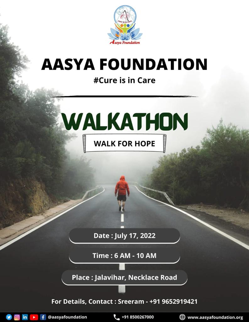 cureisincare's tweet photo. Walk for hope-2022 

Let us walk for this beautiful cause together, hand-in-hand to support patients who need our strength and help them to ease their pain.

Walkathon Info Page - https://t.co/CvdMiafMXB

Walkathon Registration Link - https://t.co/UbAvg8LJgx https://t.co/EpMguniIZM