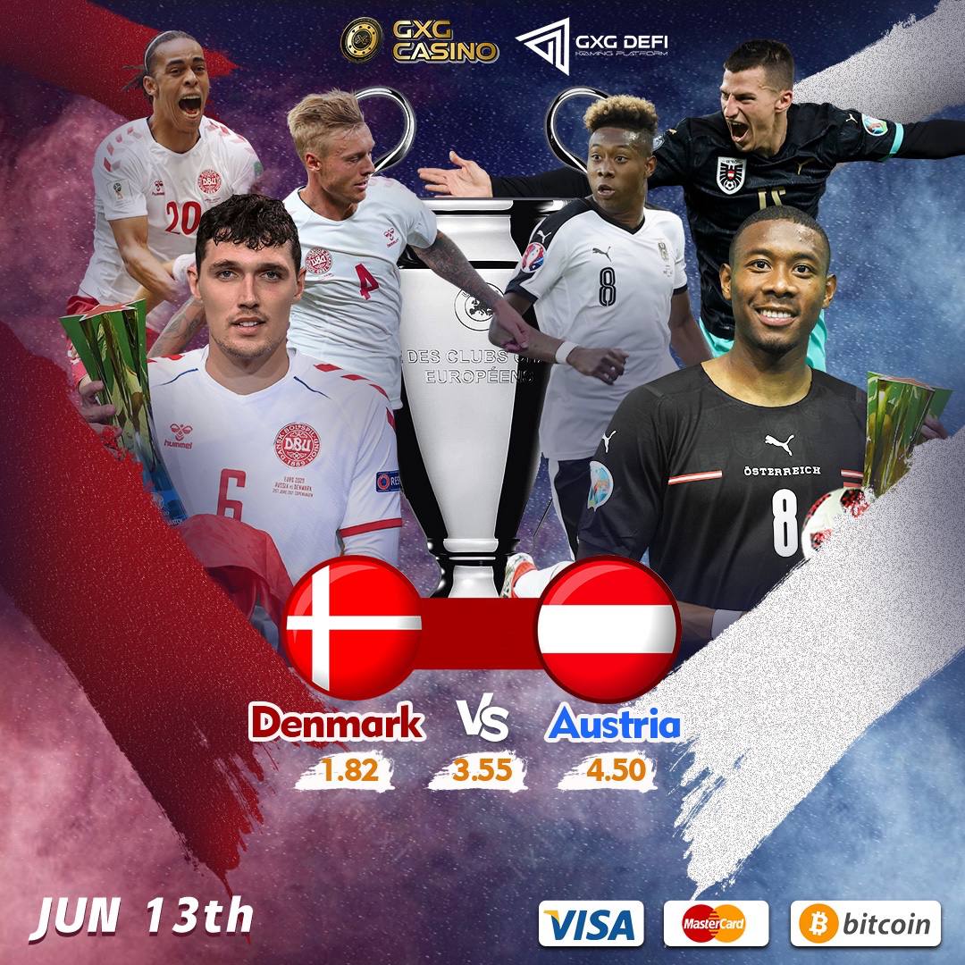 Denmark Vs Austria 
 21:45
The top two sides in League A Group 1 of the UEFA Nations League prepare for battle tonight as Denmark welcomes Austria to the Parken Stadium in Copenhagen.
Bet Now with 100% Bonus
gxgbet.com
#UEFANationsLeague #sport #BETTING #casino #gxg