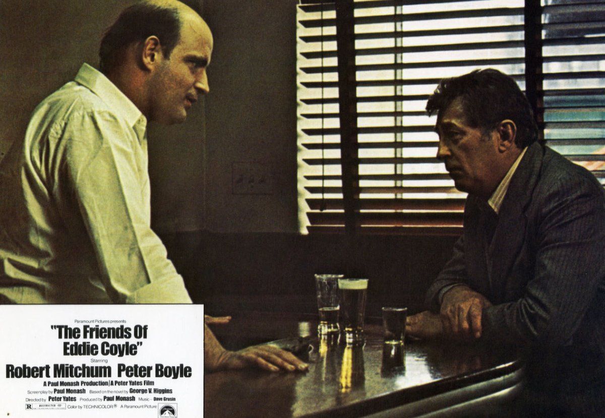 PaulPar's tweet photo. A hint of savage irony is implicit in the title, "The Friends of Eddie Coyle" (1973). Eddie is a man in no position to rely on friends. His misfortune is that he doesn't understand his predicament until desperation forces him to take unwise steps. #neonoir #crimefilm https://t.co/PWeohMPrhr