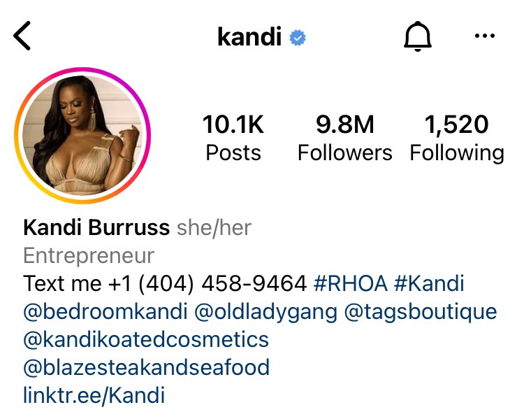 SMediaButterfly's tweet photo. @Kandi Not to mention incorrect, you’ve got 9.8M🤣 💜 https://t.co/rnIkeeBnxa