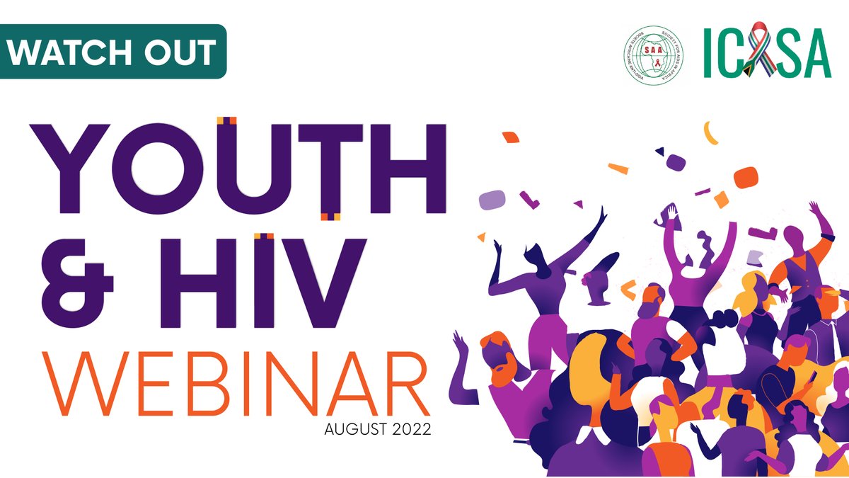 We are confident that the 95-95-95 targets can be achieved when we involve young people in decision-making.

Every youth is invited to the forthcoming Youth and HIV Webinar hosted by the Society for AIDS in Africa.

Watch out for this space for more details.