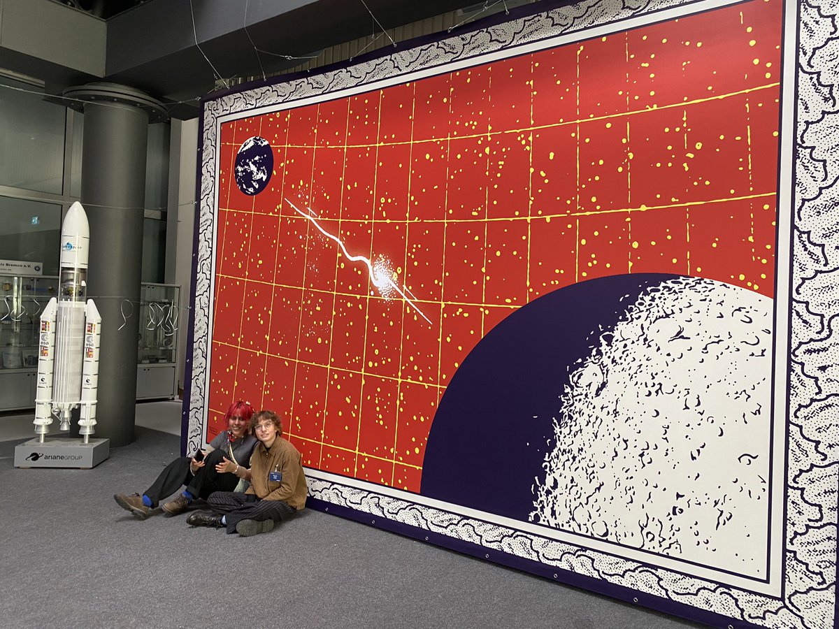 Creators and their art. More on the #ArtForArtemis project: esa.int/Science_Explor…