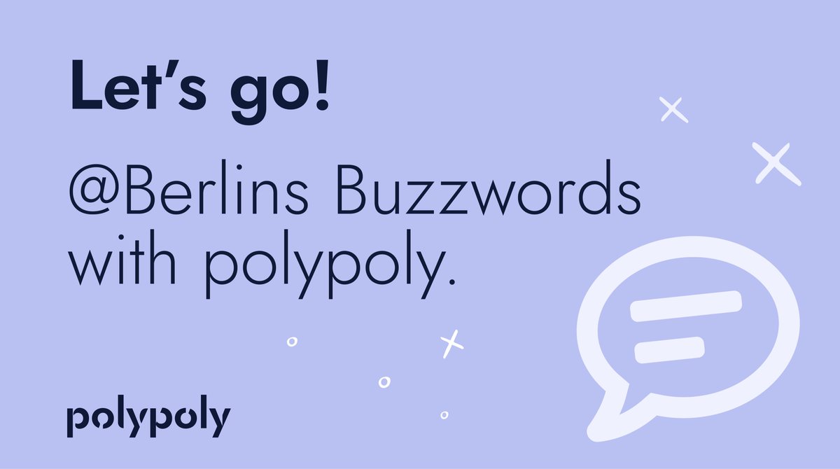 polypoly's tweet image. Look what we&apos;re up to! 🤩

We are at @Berlin Buzzwords tomorrow. Actually, it is Ciprian Hacman who is giving a talk with a colleague, to be precise here ☝️🤓

Ciprian is a developer at #polypoly and together they will take you on an interesting journey 🌀