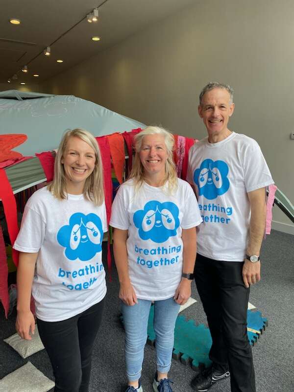 RachResearch's tweet photo. The breathing together team had a fantastic time at "How the nose got its sneeze" 🤧 immersive play experience hosted by OKIDO, at The National Museum of Scotland this weekend, lots of fun had by all ages! #whywedoresearch #OKIDO #breathingtogether https://t.co/DoF2aWU1AS