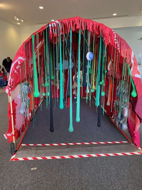 RachResearch's tweet photo. The breathing together team had a fantastic time at "How the nose got its sneeze" 🤧 immersive play experience hosted by OKIDO, at The National Museum of Scotland this weekend, lots of fun had by all ages! #whywedoresearch #OKIDO #breathingtogether https://t.co/DoF2aWU1AS