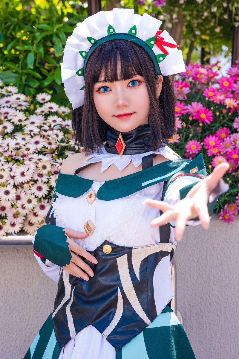 コスプレ衣装 モンスターハンターRISE ミノト 受付嬢 S エルフ耳付き